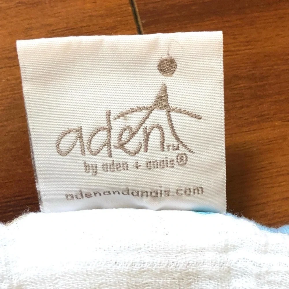 Aden & Anais Sleep Sack Zip Front Sleeping Bag Wearable Blanket Gauze Cotton